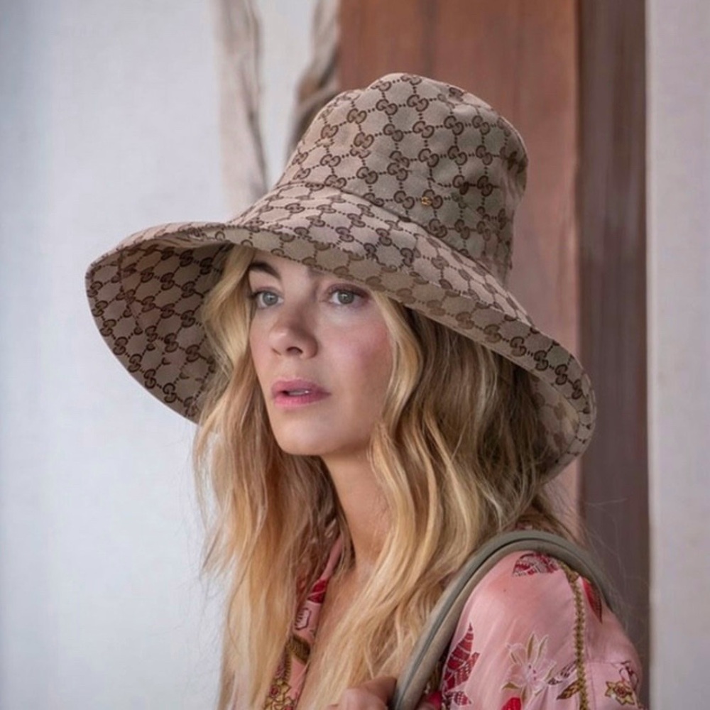 GUCCI GG Wide Brim Bucket Hat